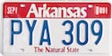 Arkansas License Plate Lookup Example