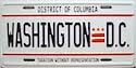 DC Columbia License Plate Lookup Example