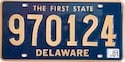 Delaware License Plate Lookup Example