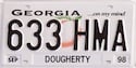 Georgia License Plate Lookup Example