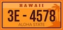 Hawaii License Plate Lookup Example