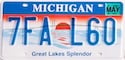 Michigan License Plate Lookup Example