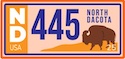 North Dakota License Plate Lookup Example