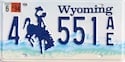 Wyoming License Plate Lookup Example